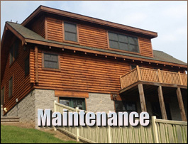  Jamestown, North Carolina Log Home Maintenance